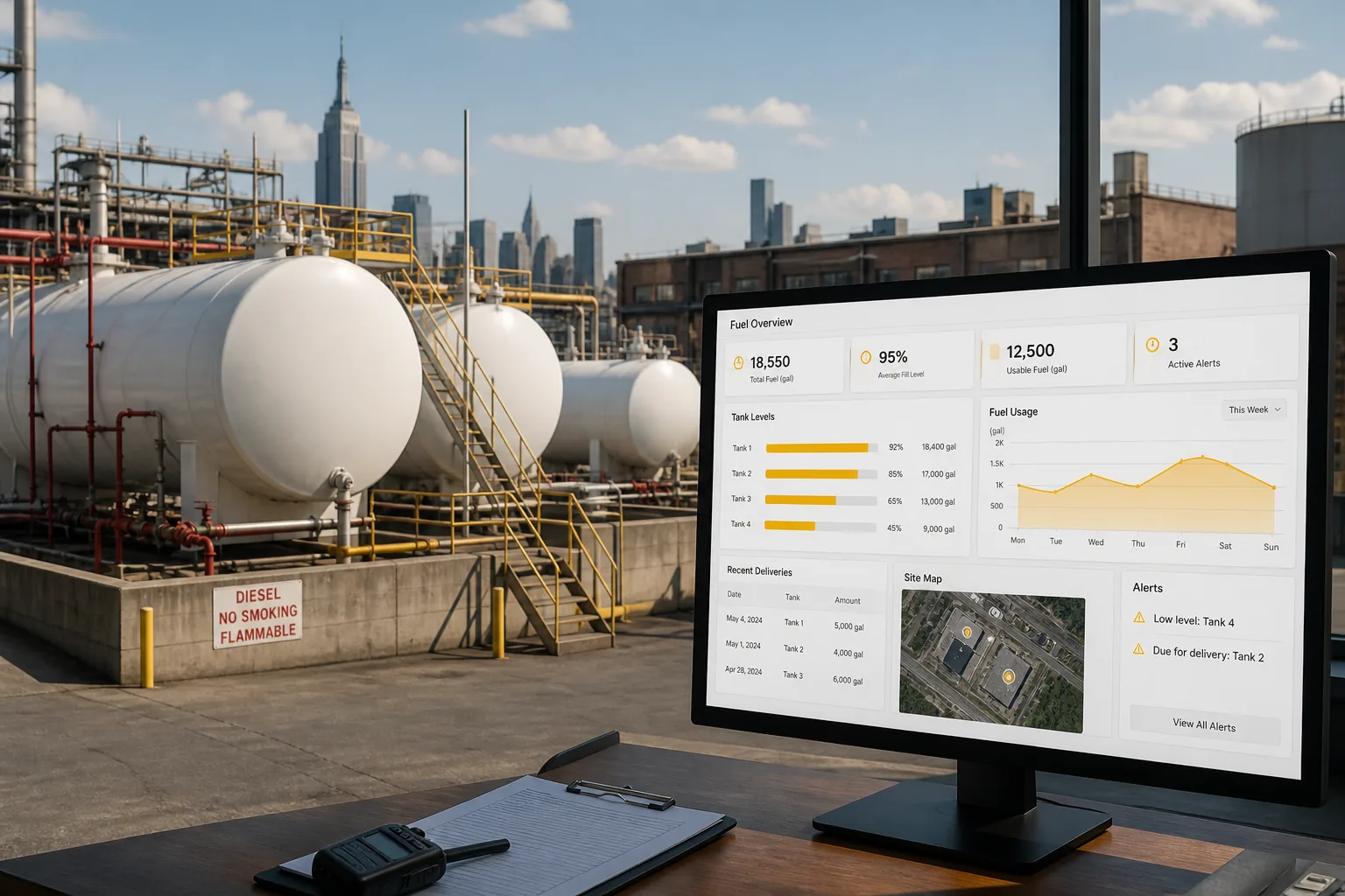 Industrial Fuel Management Solution
