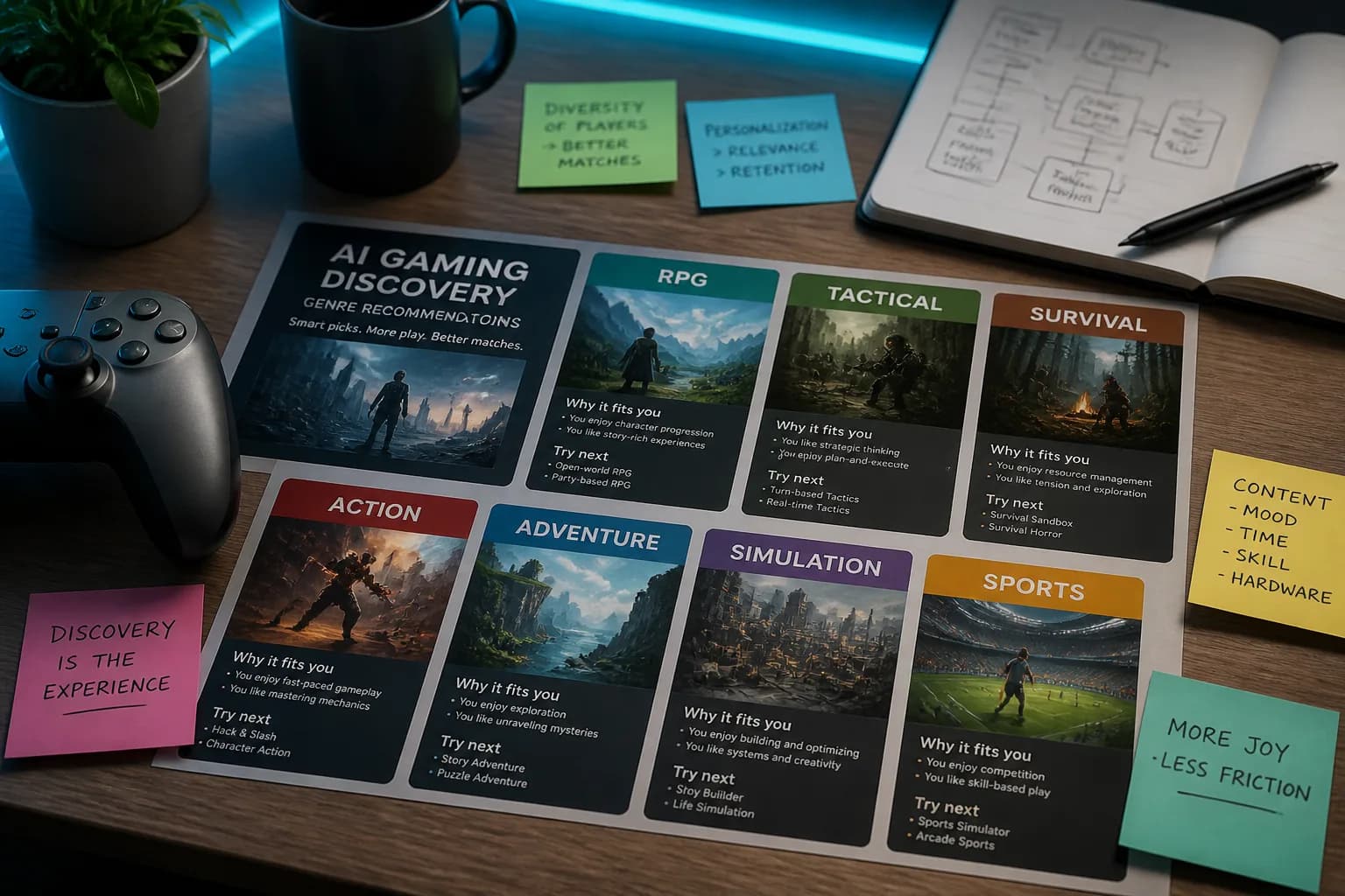 AI Powered Gaming Discovery Platform