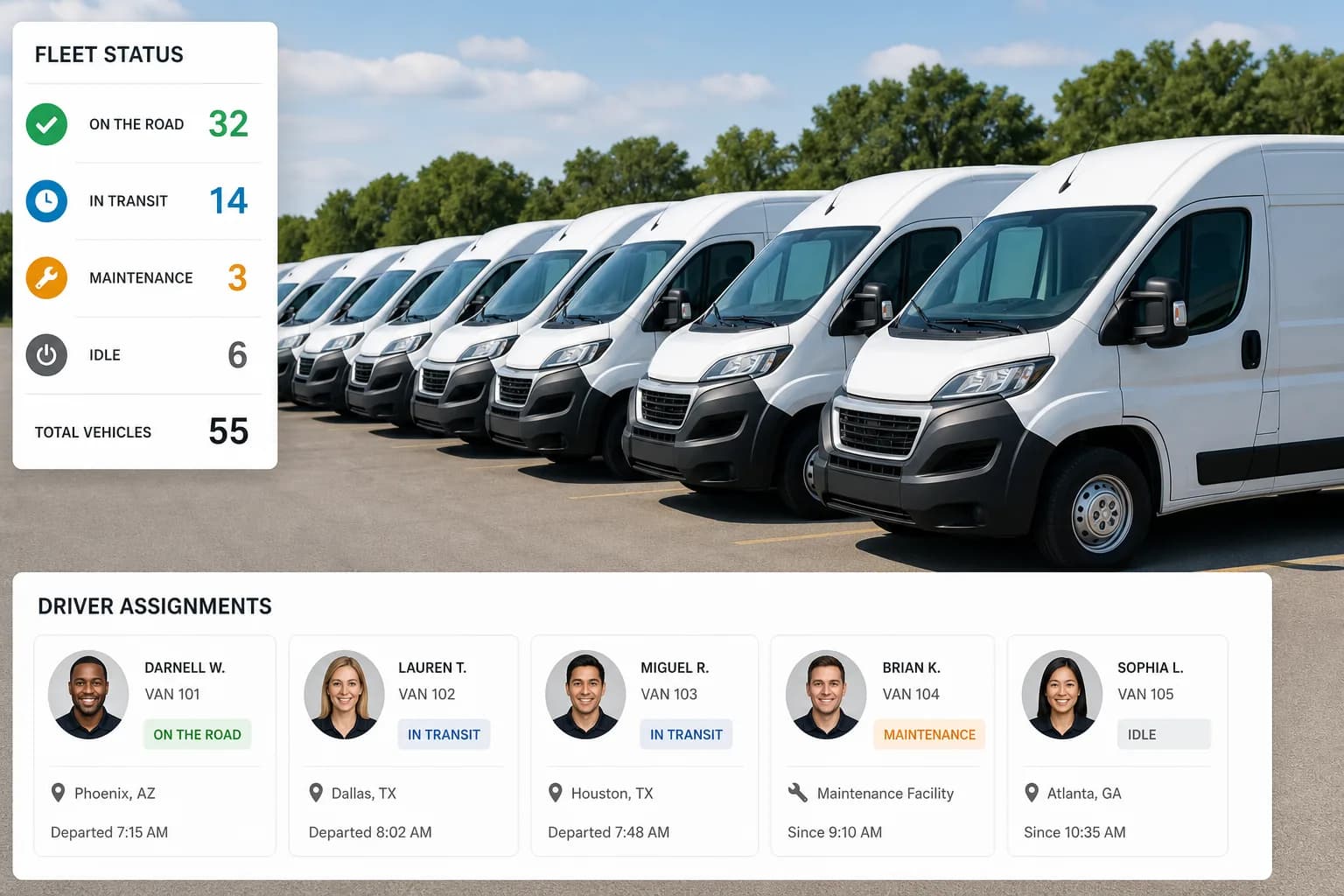 Commercial Fleet Tracking Platform