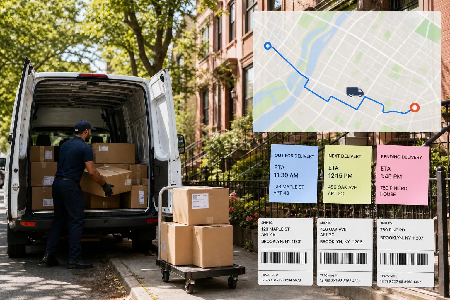 Delivery Tracking App Development