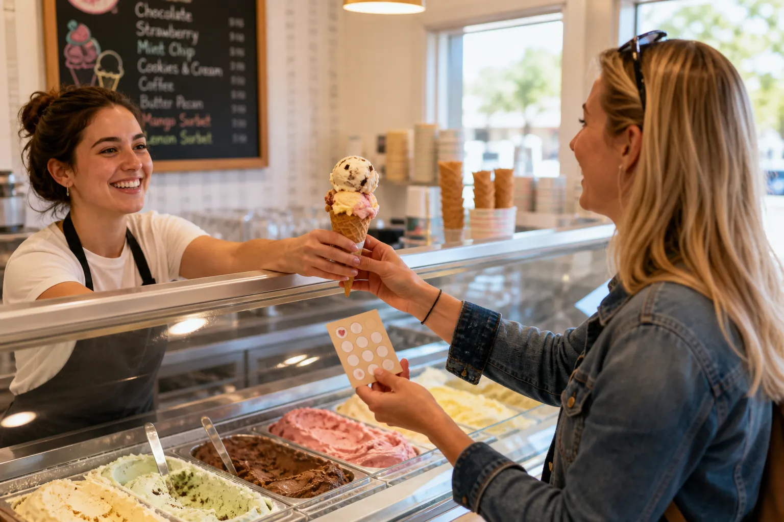 Ice Cream Shop Loyalty App