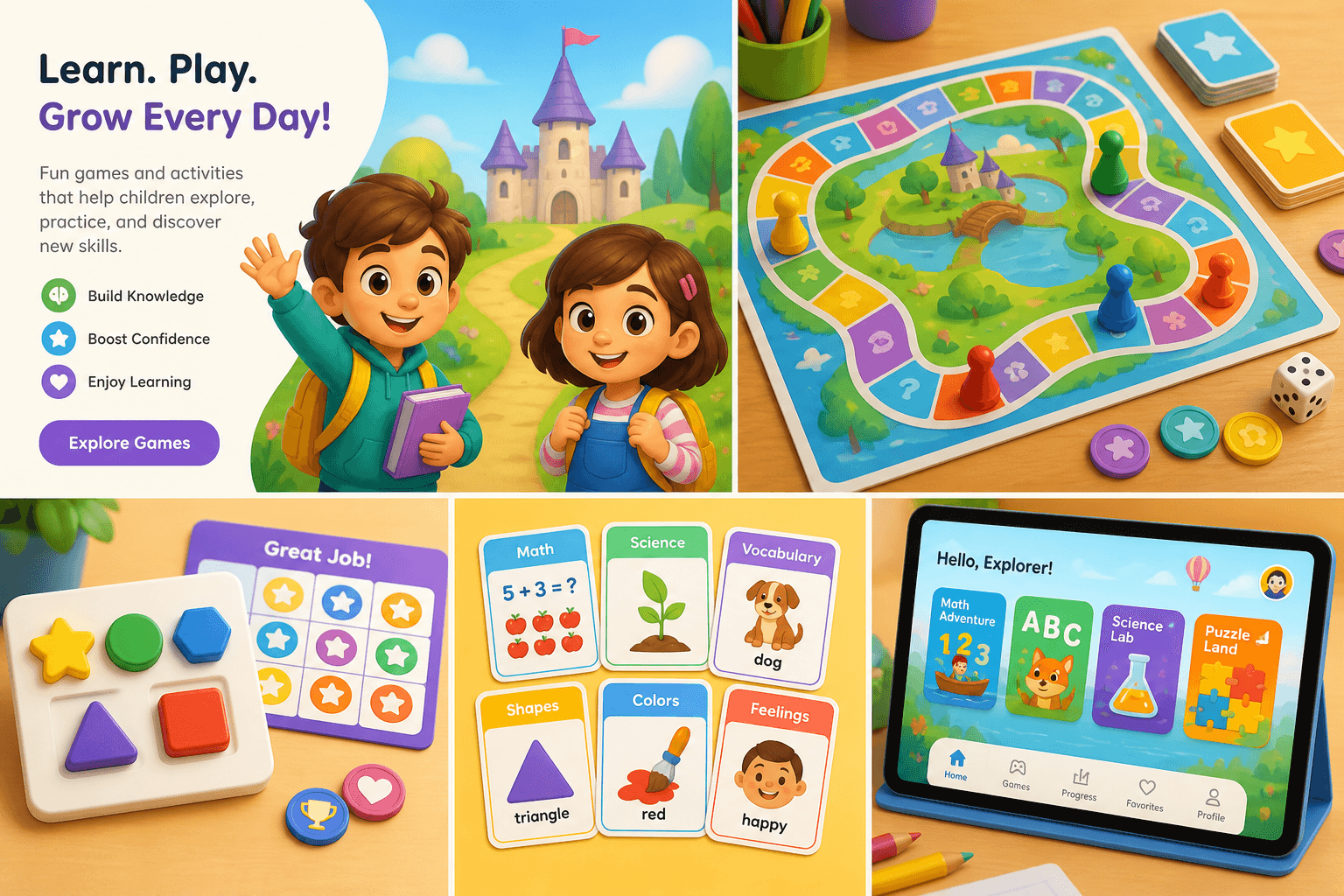 Educational Game Platform
