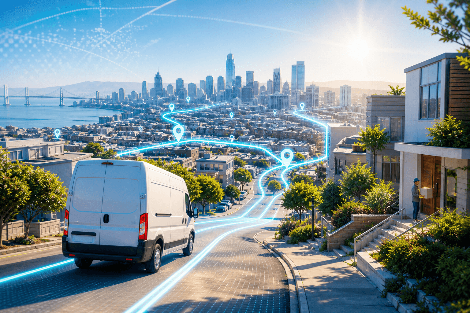 AI Powered Last Mile Delivery App Development
