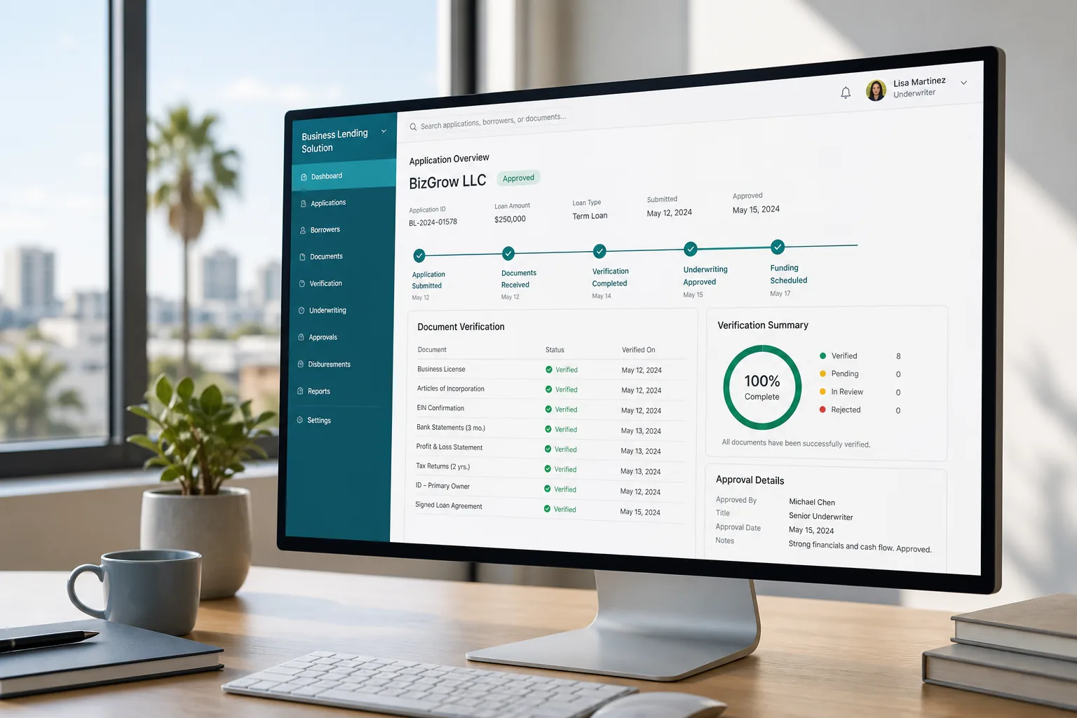 Business Lending Solution