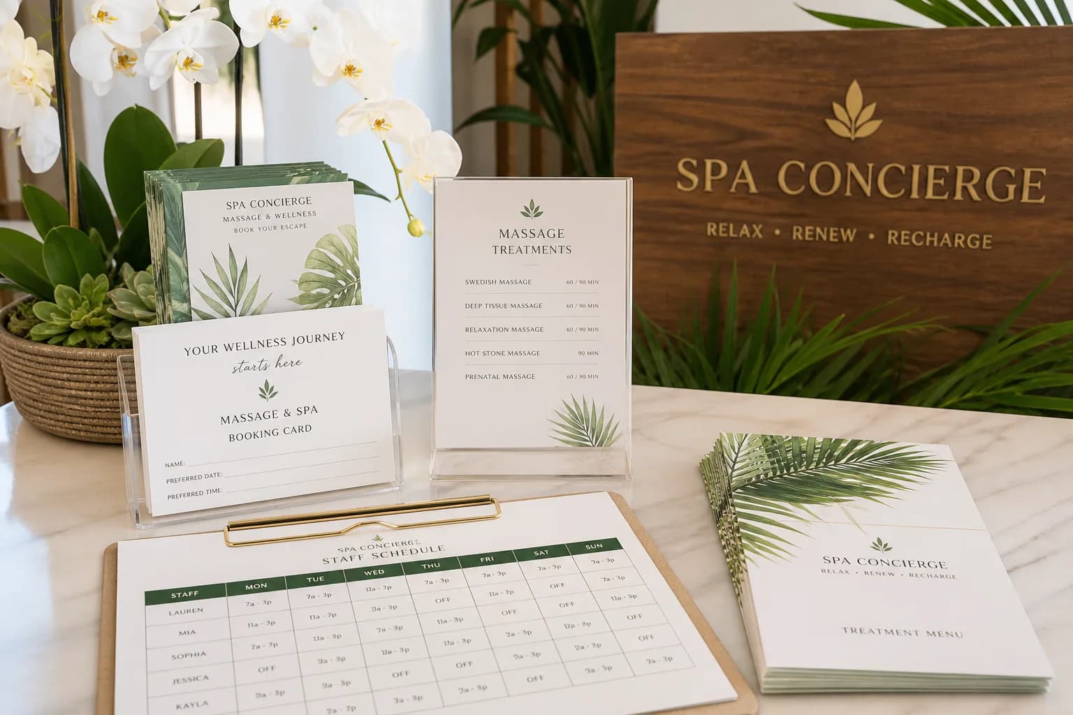 Hotel Massage Booking Platform