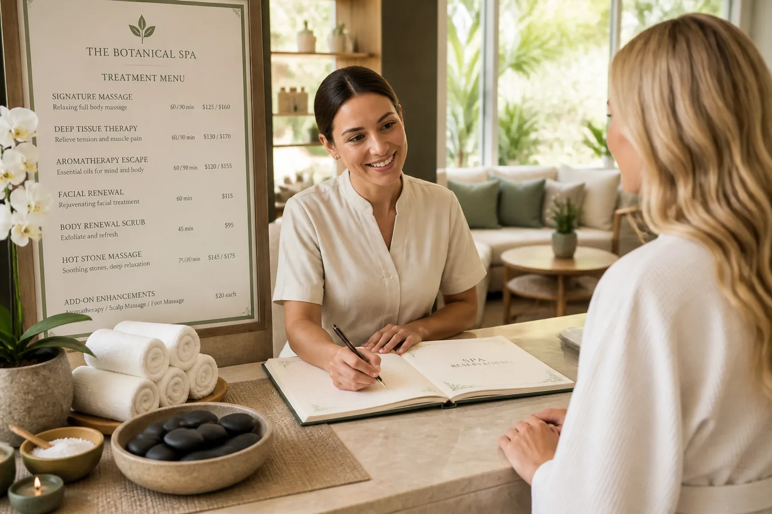 Spa Booking App Development