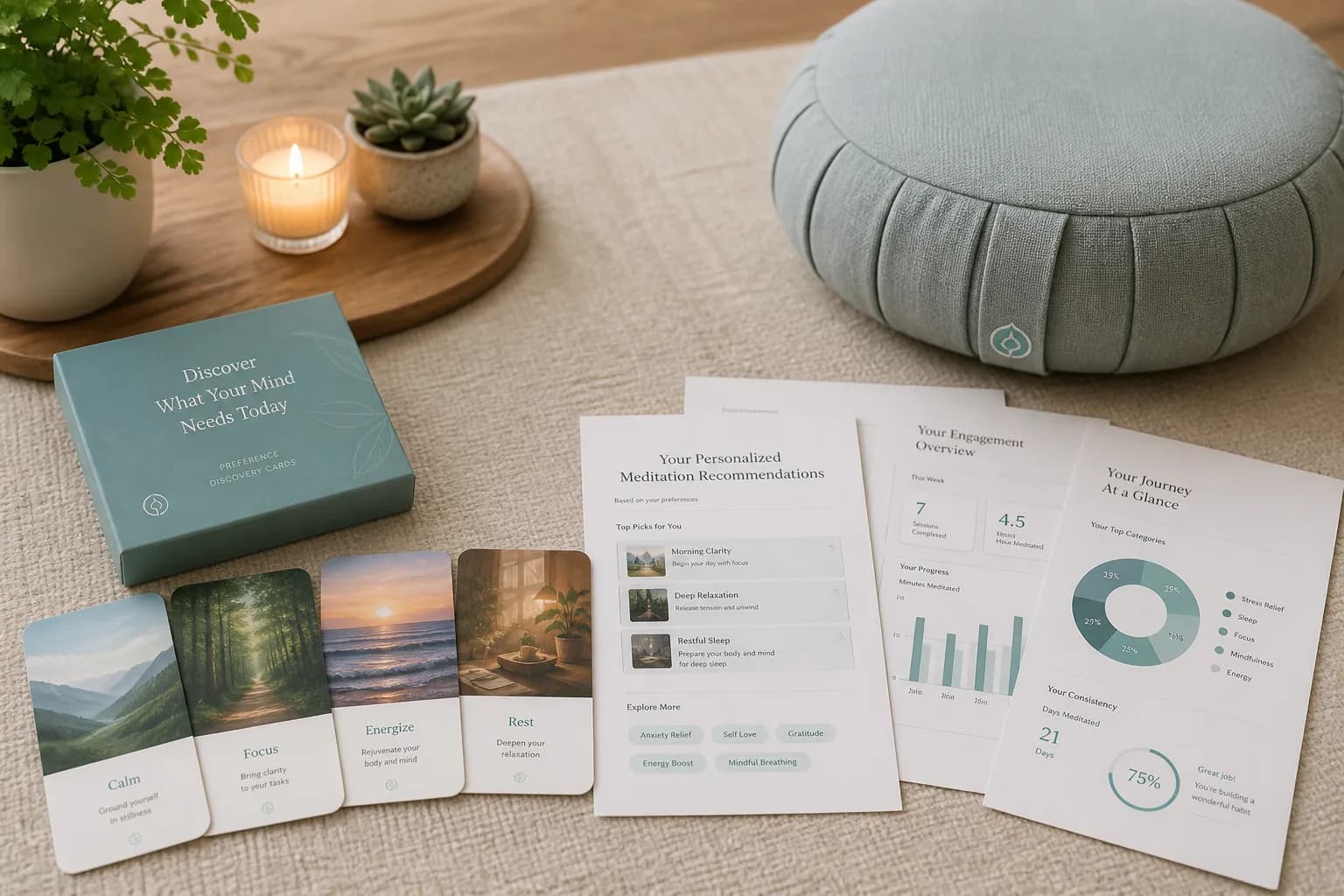 AI Powered Meditation Experience