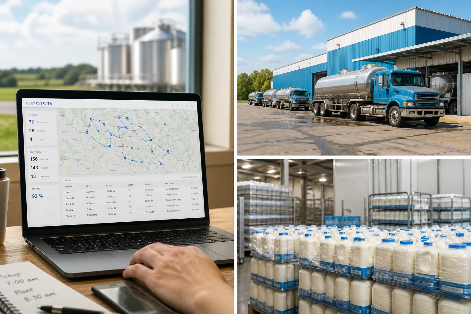 Dairy Logistics Management Platform