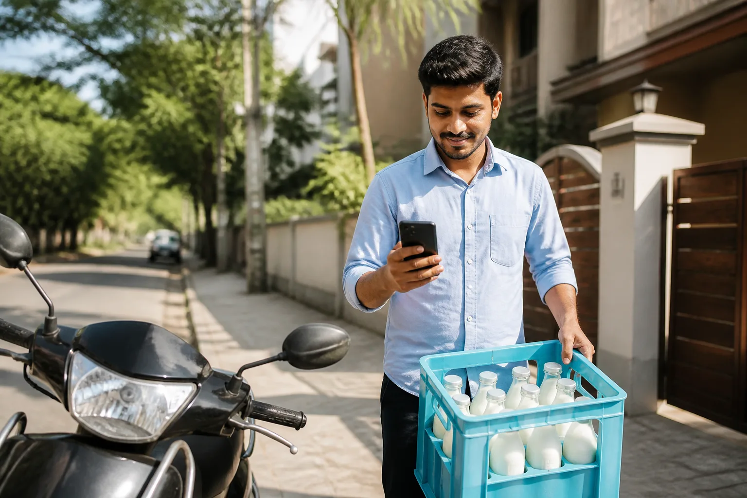 Delivery partner app with assignments, GPS navigation, and proof of delivery