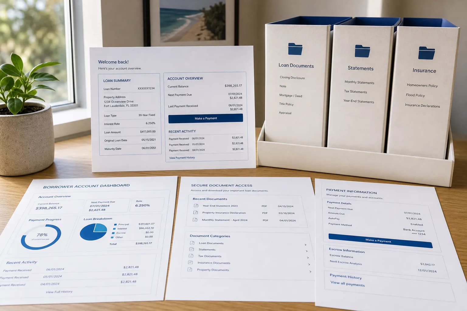Mortgage Customer Portal