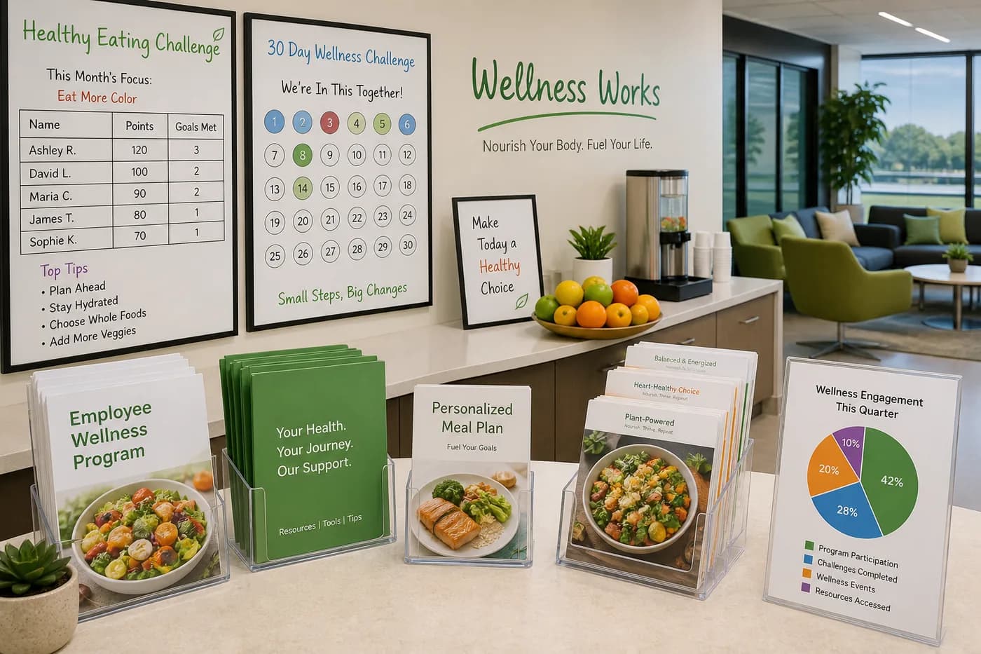 Corporate Wellness Nutrition App