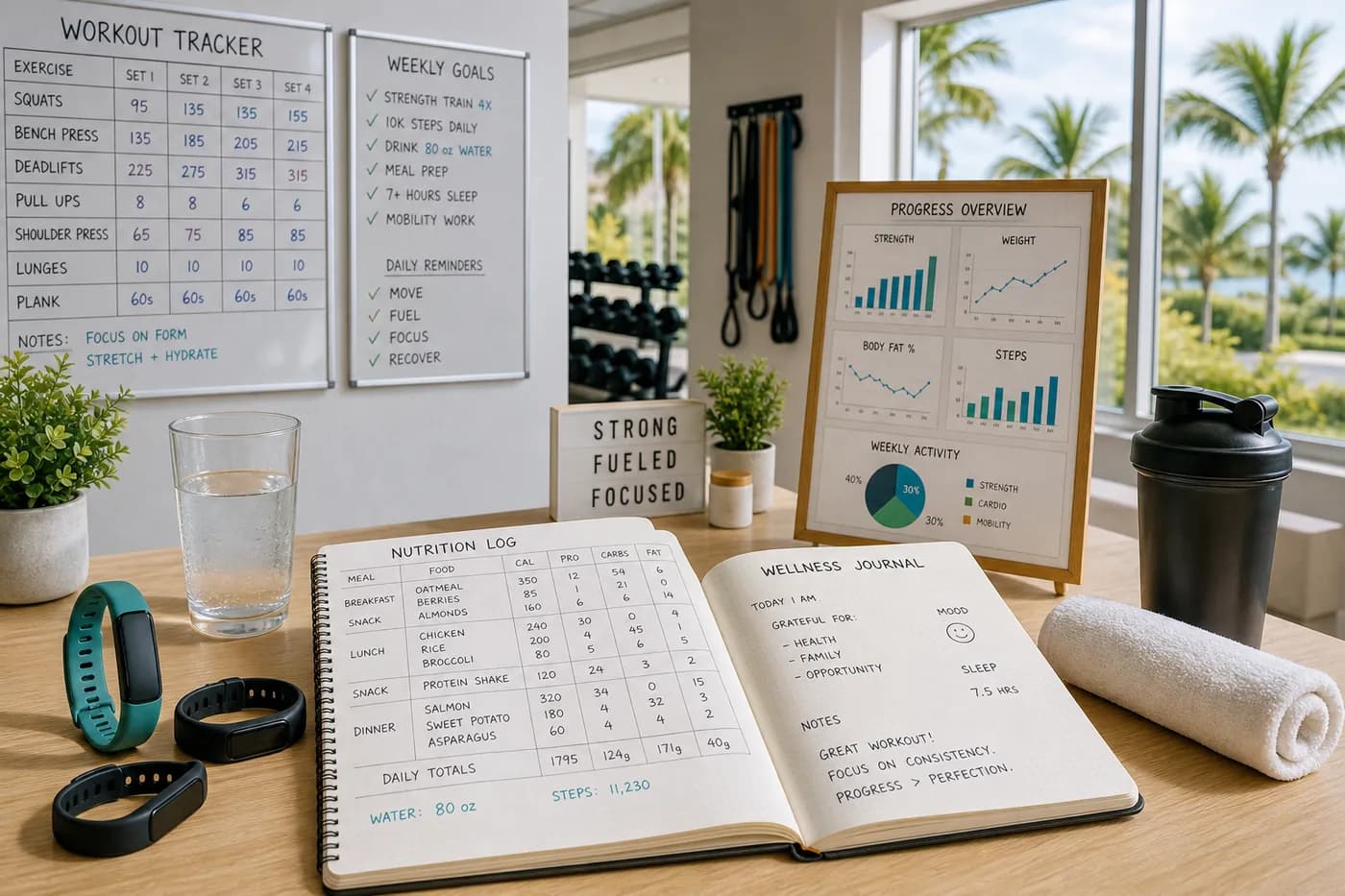 Fitness And Nutrition Tracking Platform