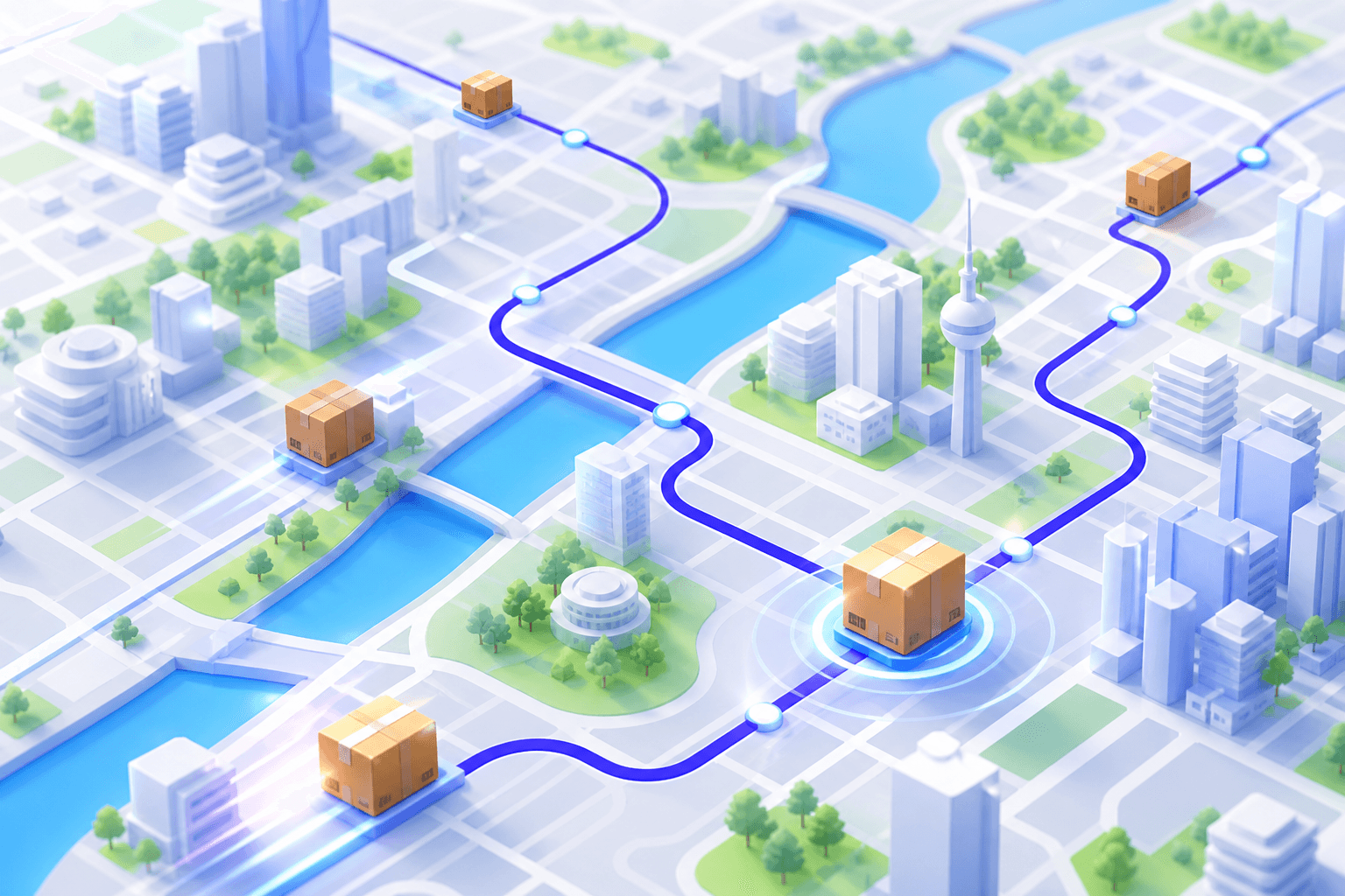 AI Powered Parcel Tracking App Development