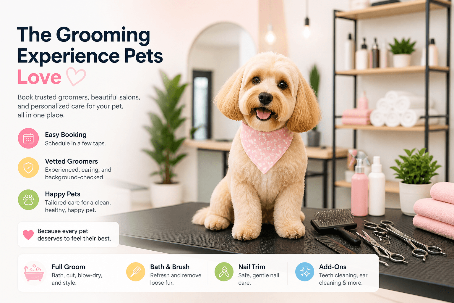 Pet Grooming Marketplace
