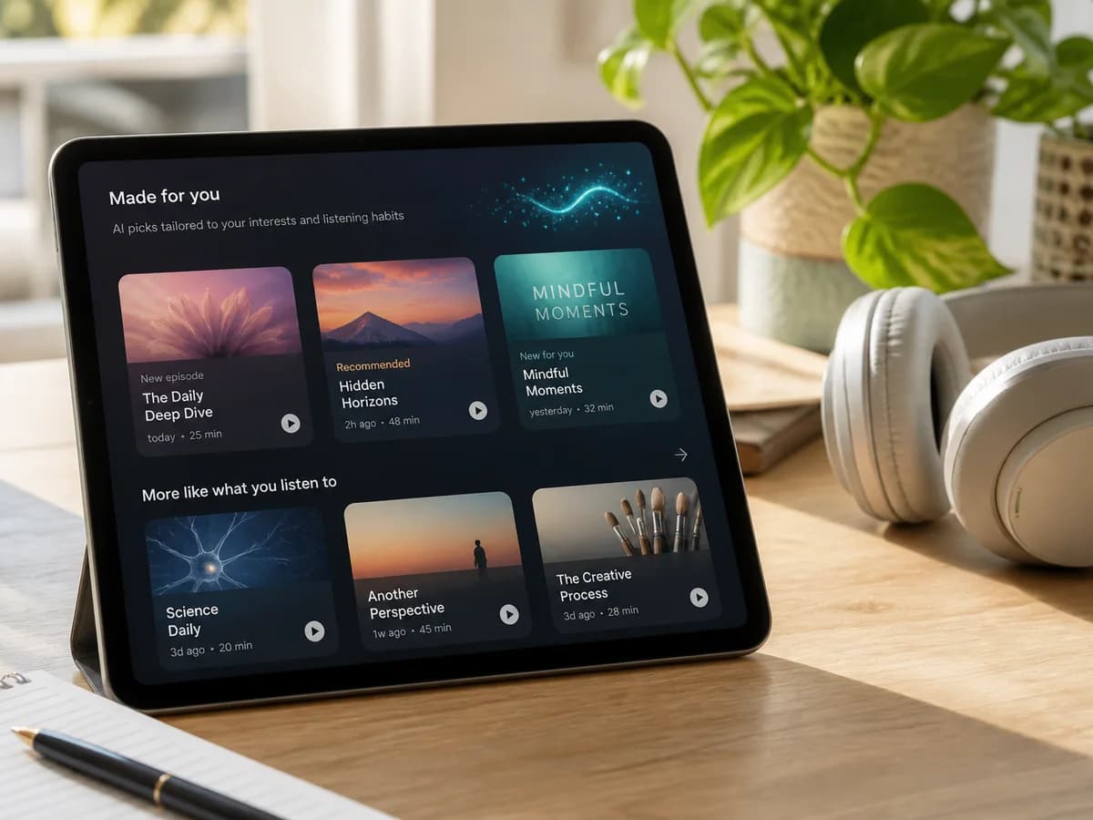 AI Powered Podcast App Development