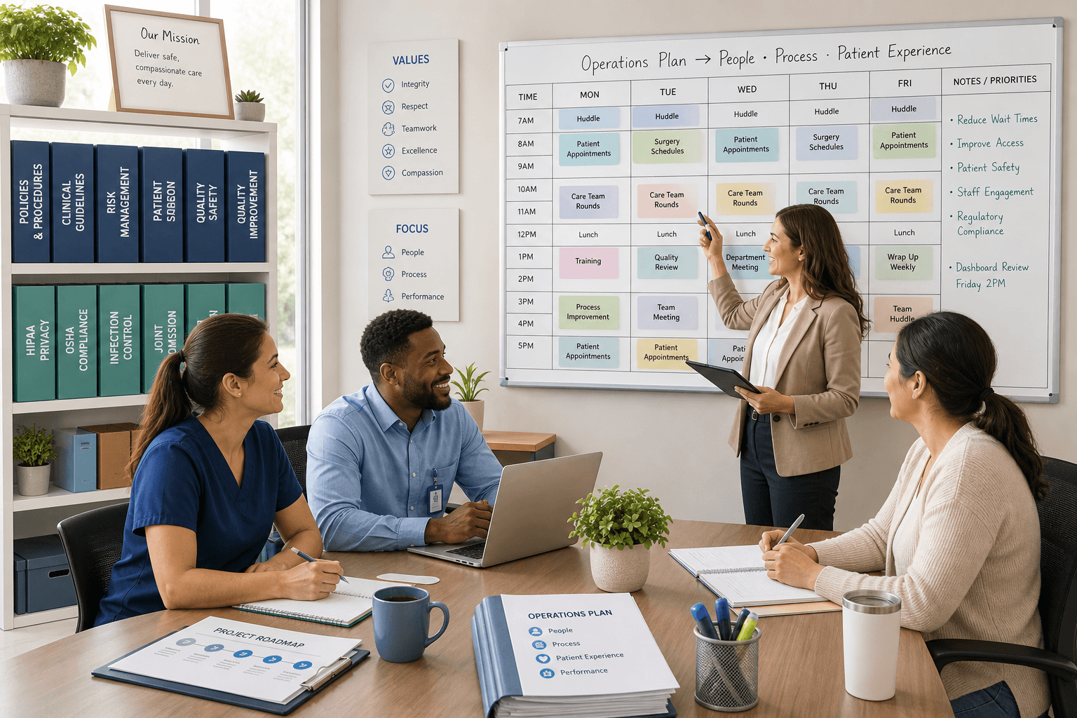 Healthcare Operations Management System