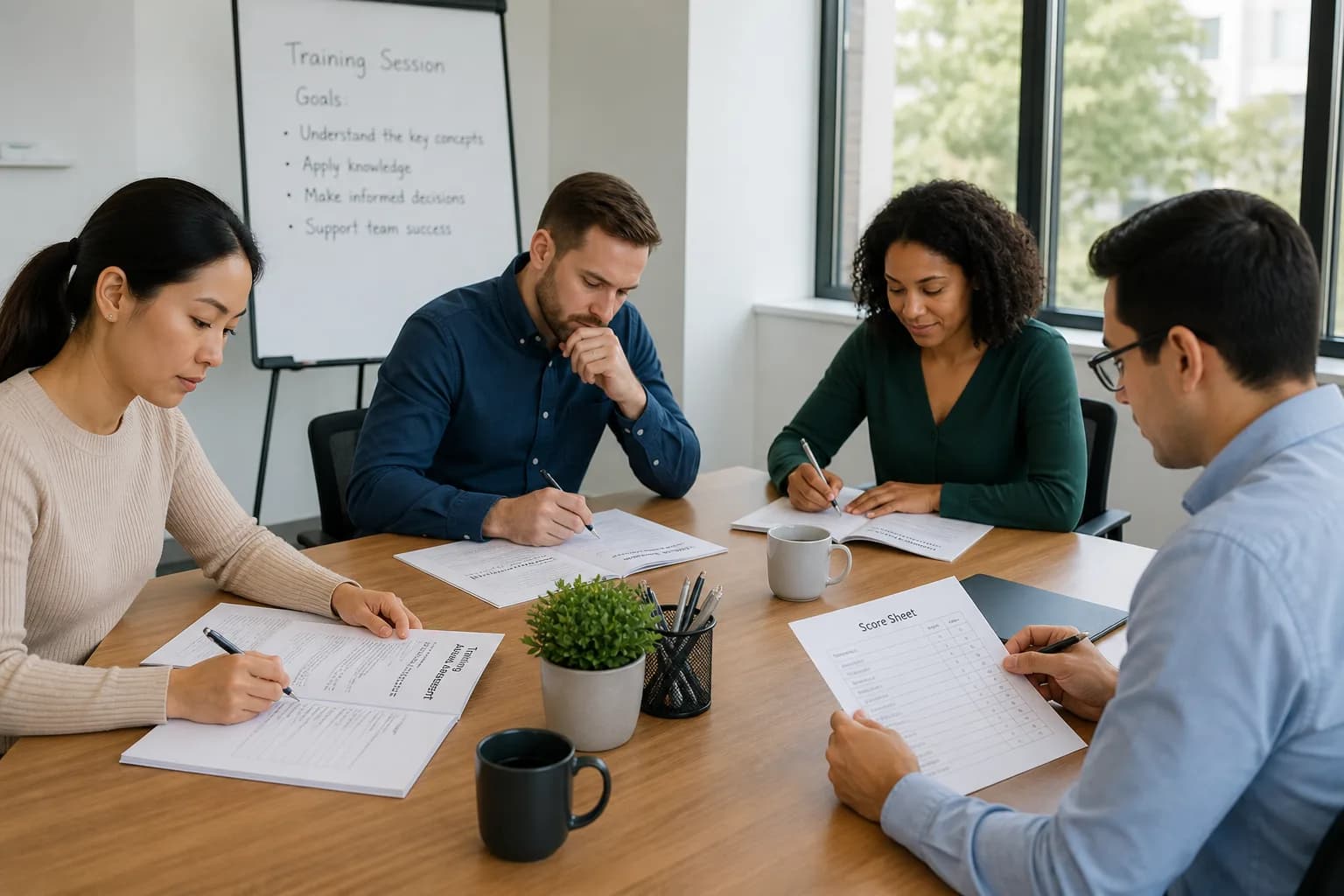 Corporate Training Quiz Platform