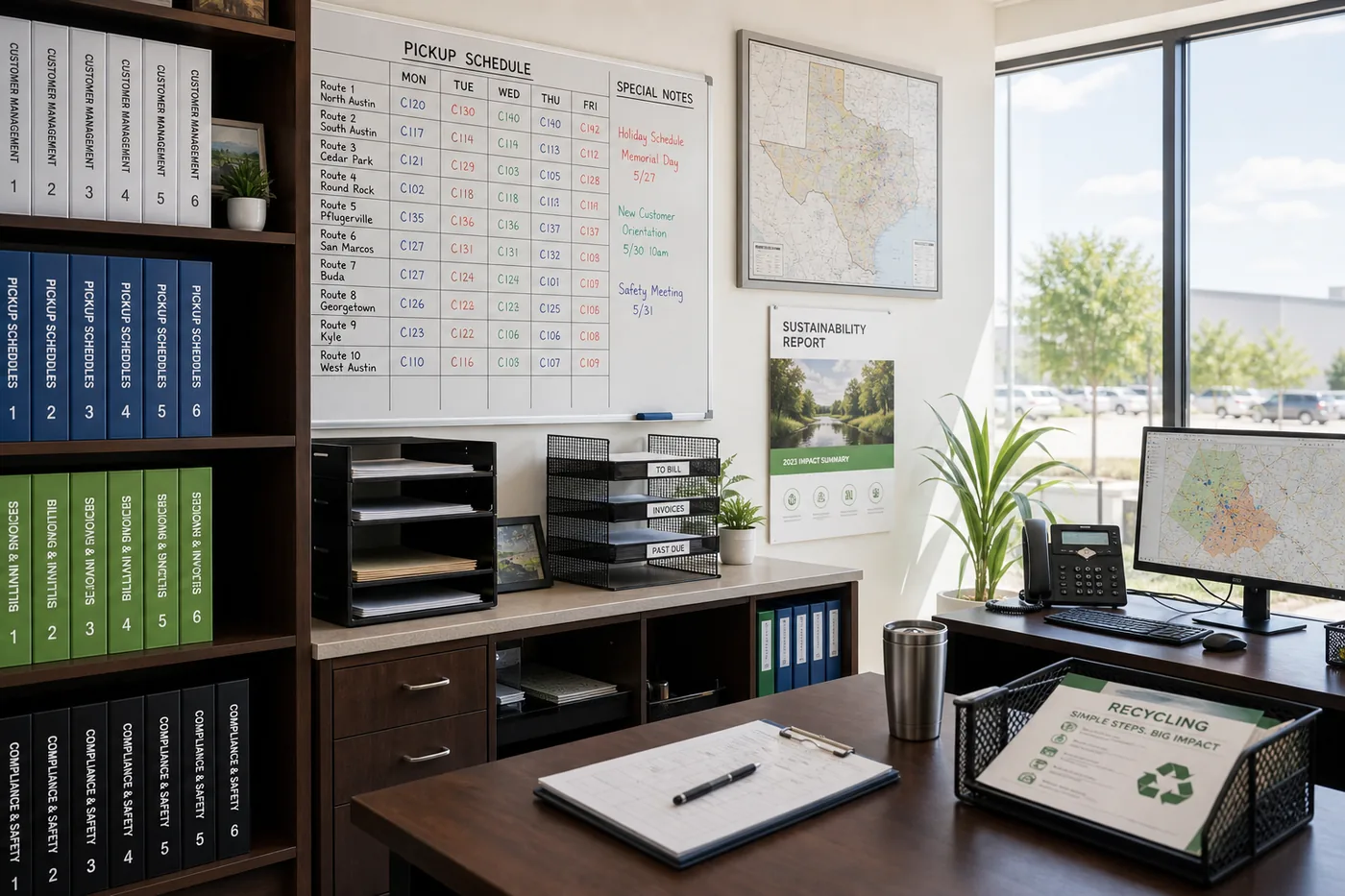Commercial Recycling Management System