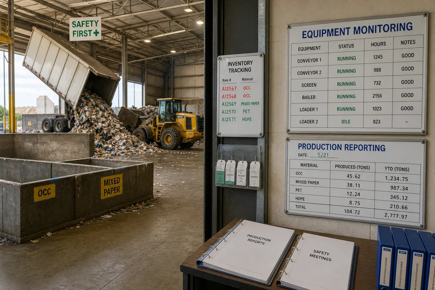 Recycling Facility Management Software