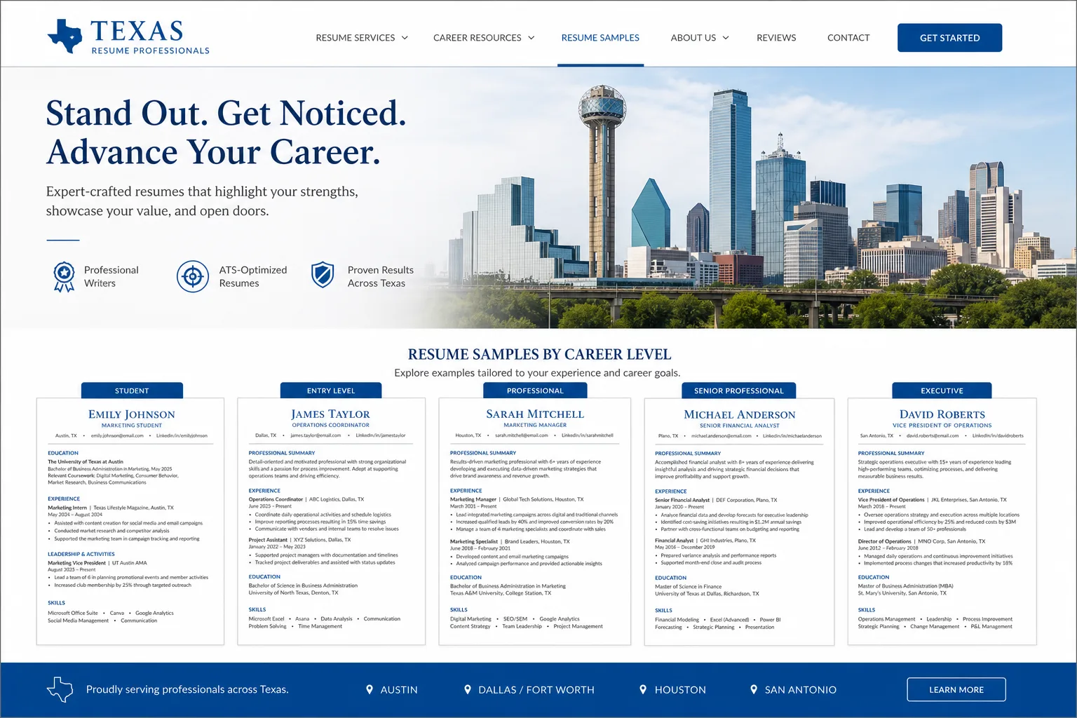 Professional Resume Platform