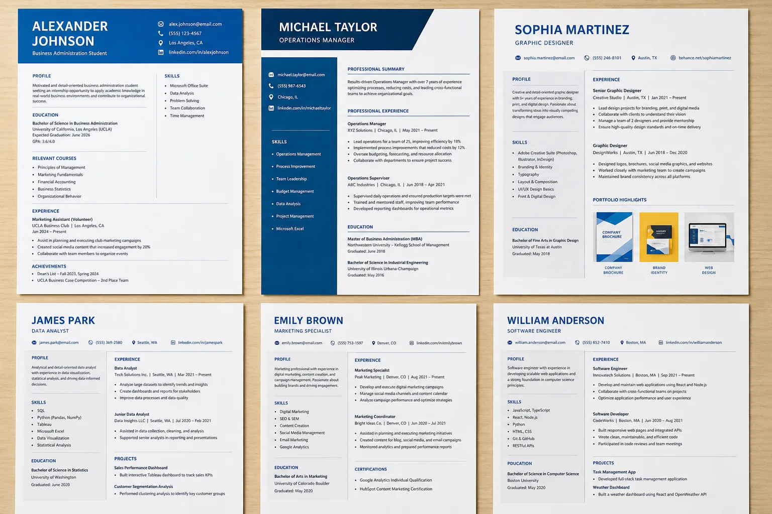 Resume Template App Development
