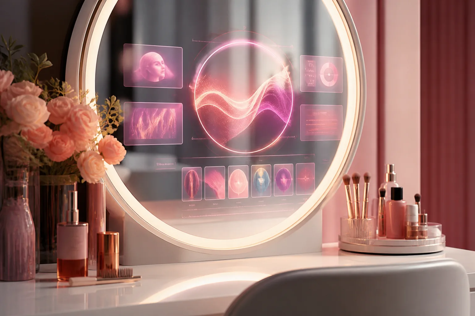 AI powered salon app with personalized service recommendations