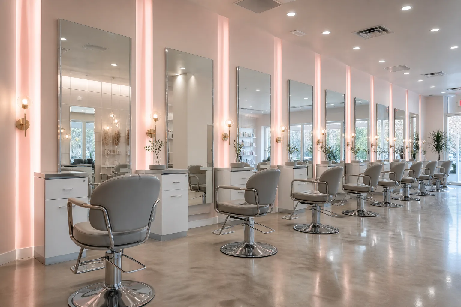 Enterprise salon management with multi location franchise operations