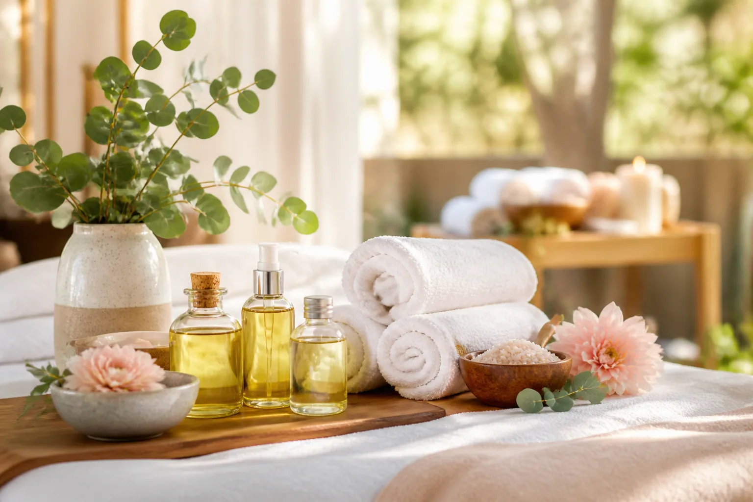 Spa and wellness app with therapist scheduling and membership plans