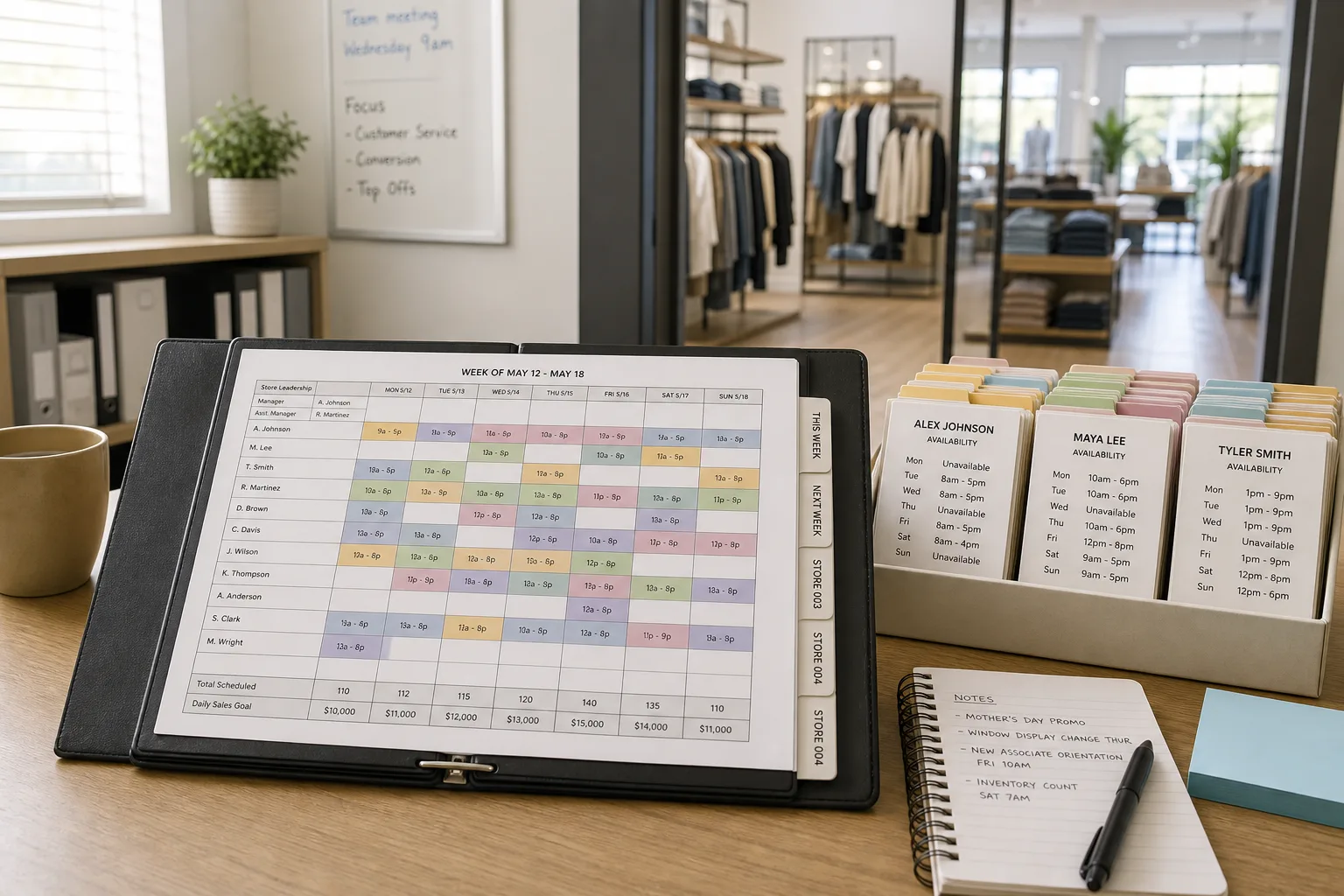 Retail Workforce Scheduling System