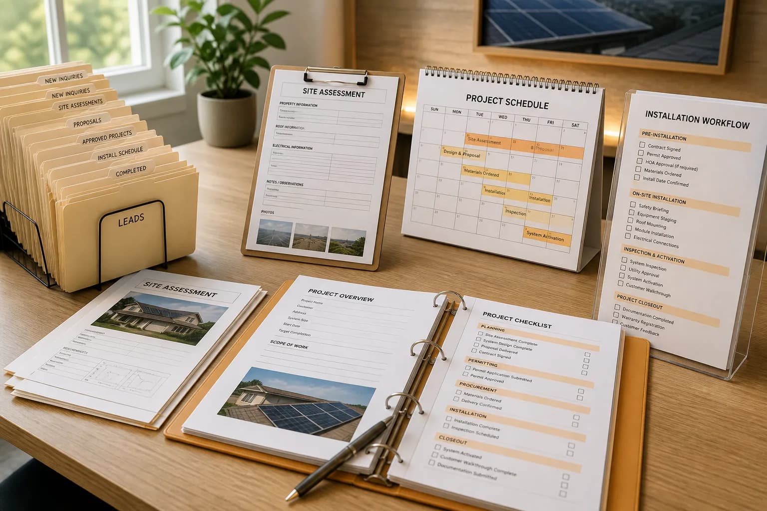 Solar Installation App Development