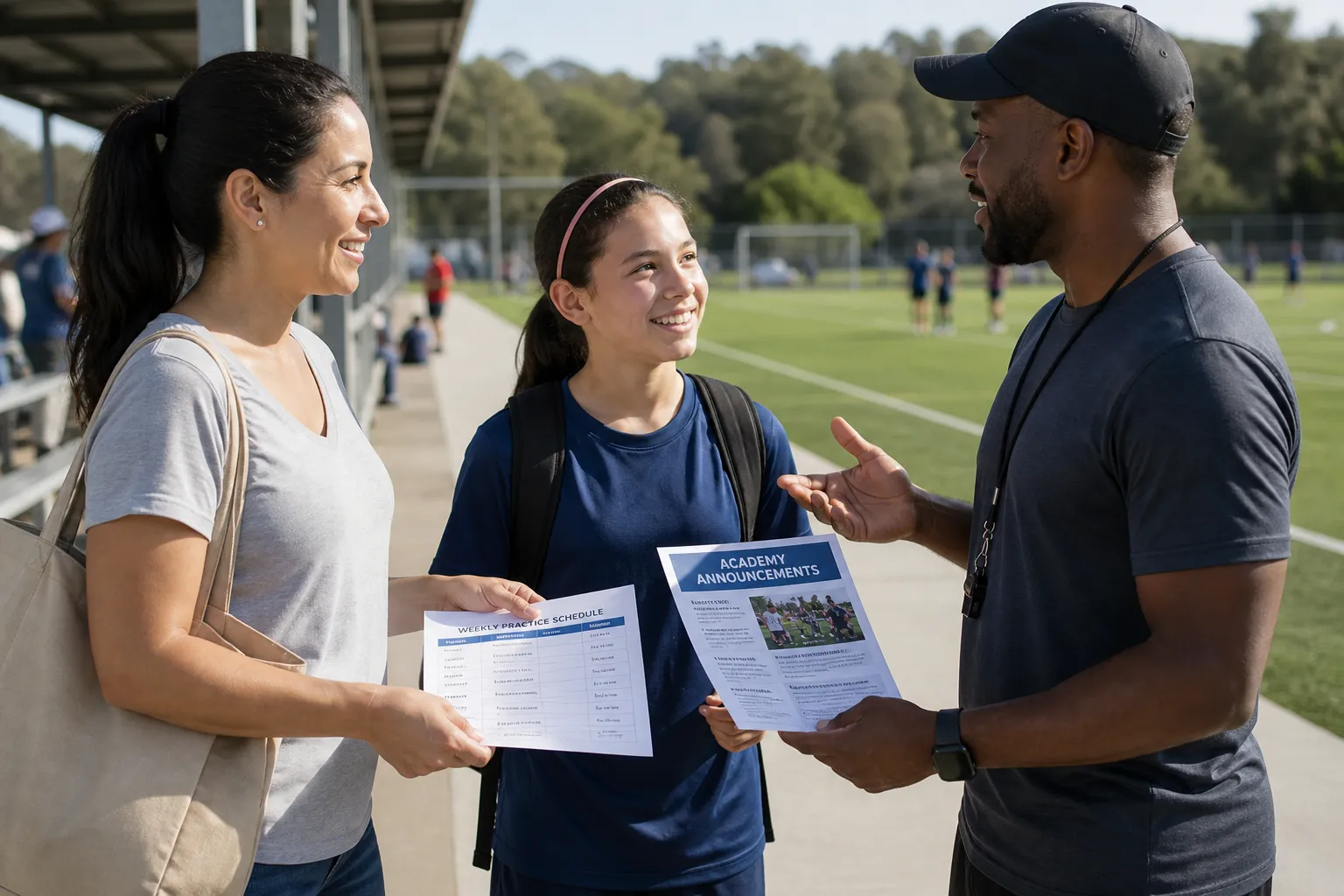 Sports Academy Parent And Athlete App