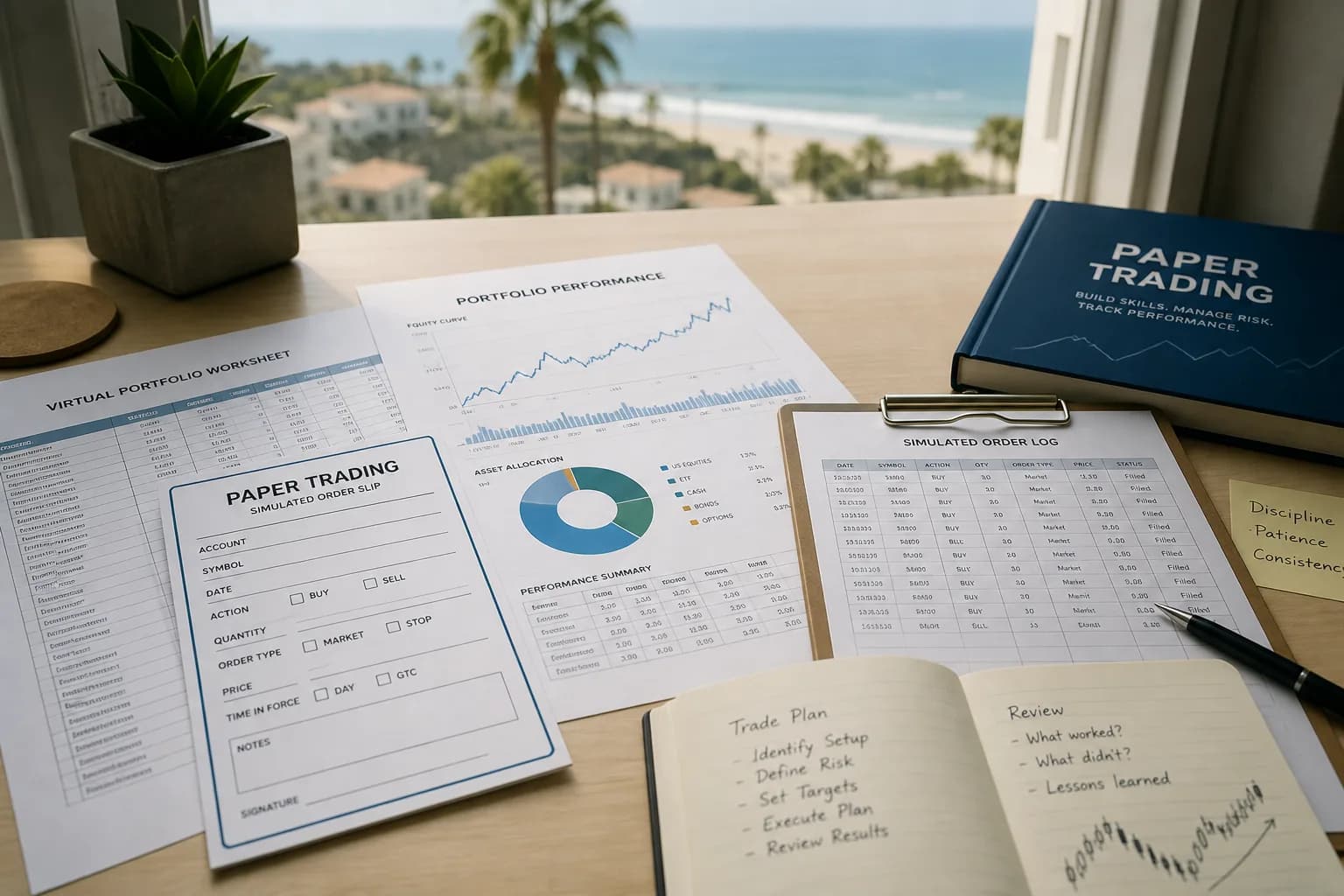 Paper Trading Application