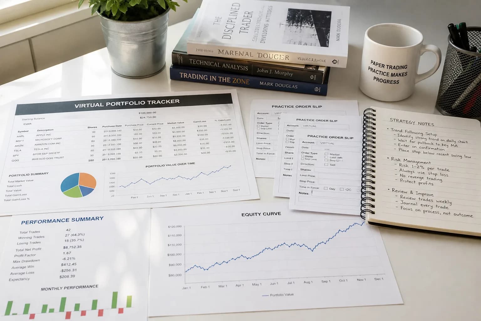 Paper Trading App Development