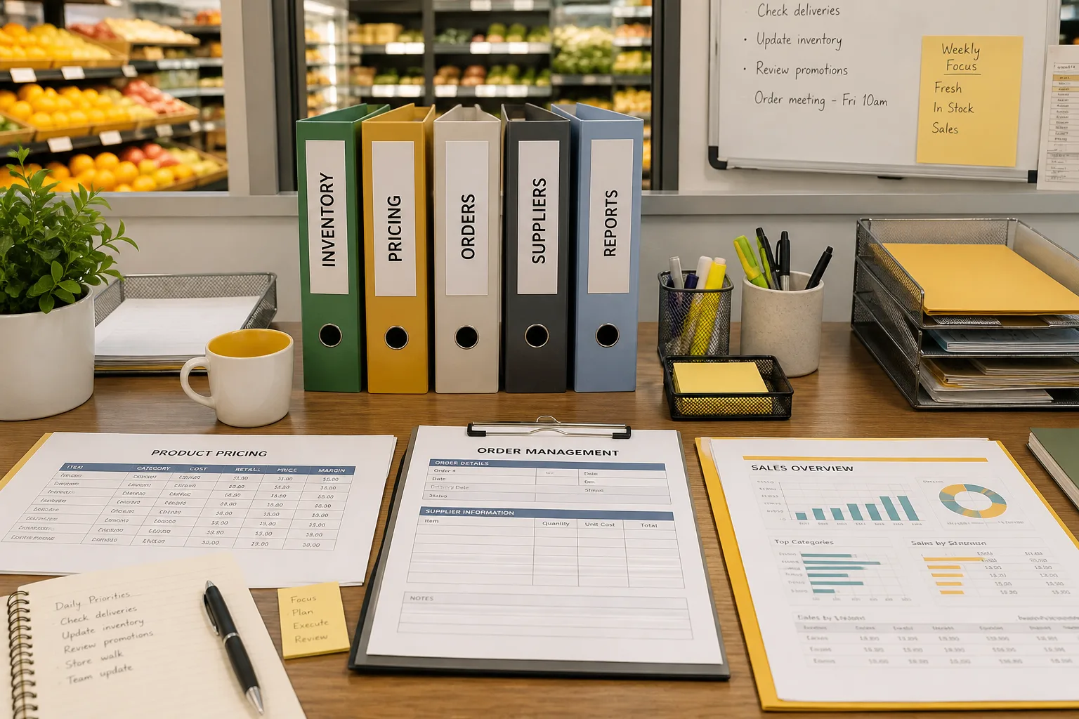 Supermarket Management App Development