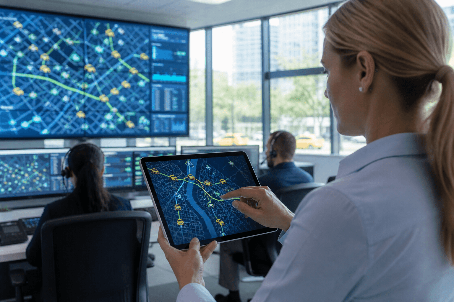 AI powered taxi booking platform with dispatch intelligence