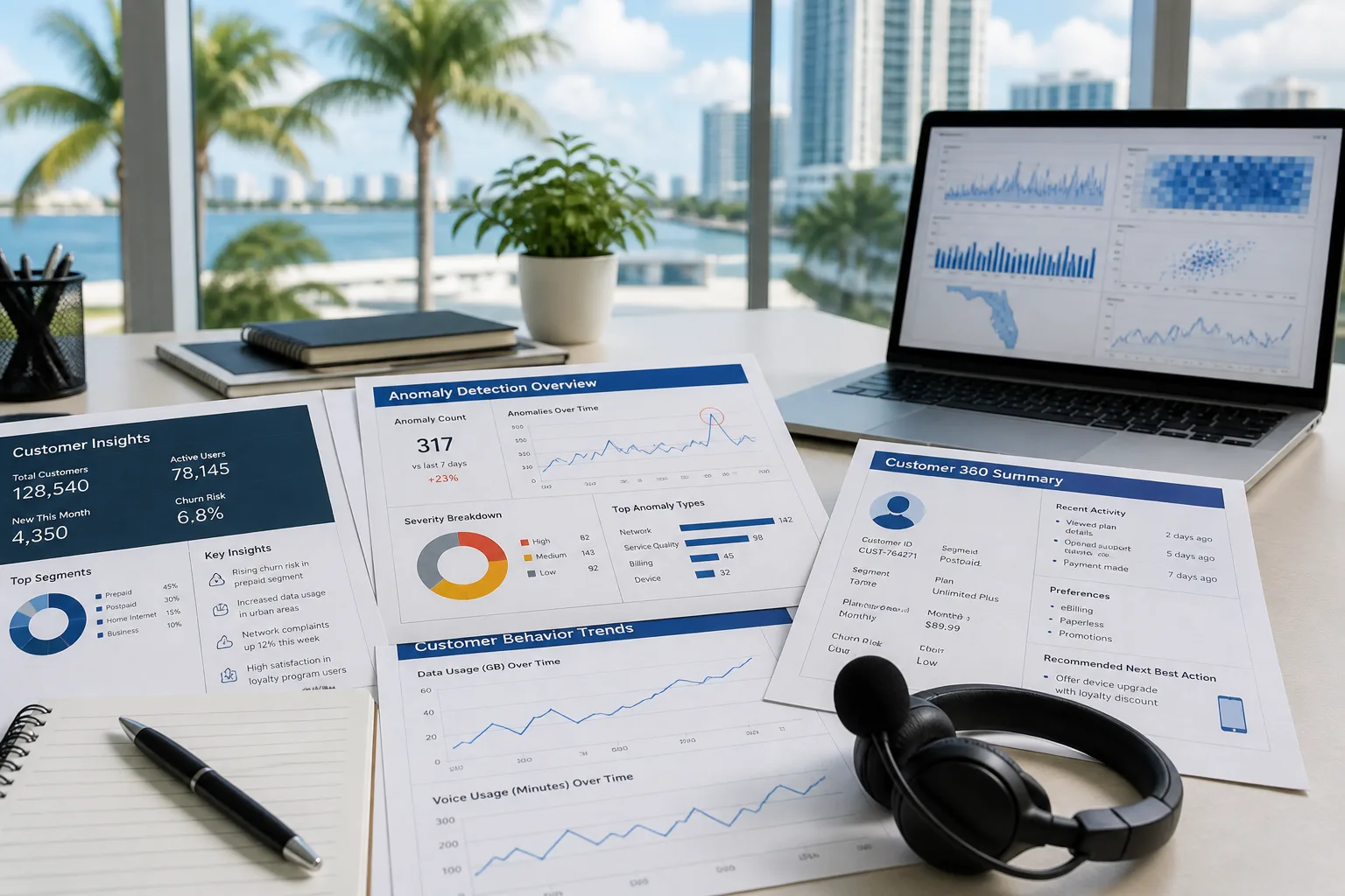AI Powered Telecom Analytics Platform