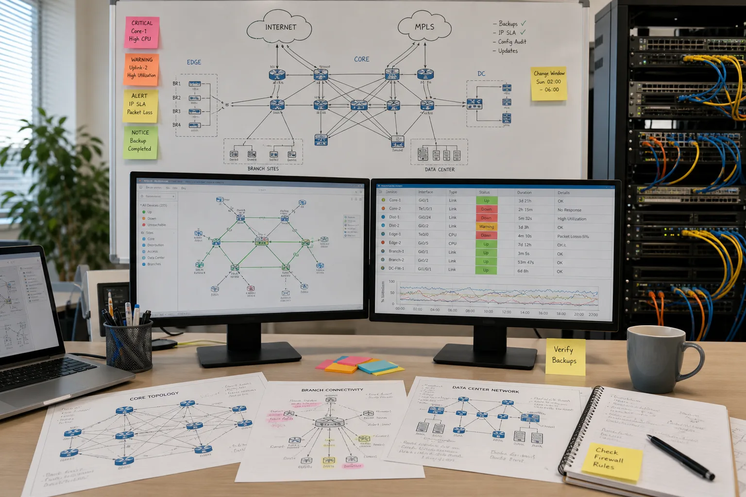 Telecom Network Monitoring Platform