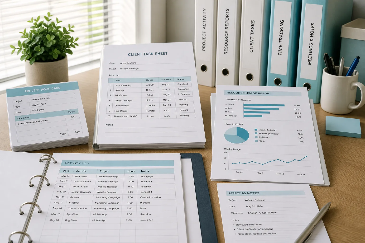 Project Time Tracking App Development