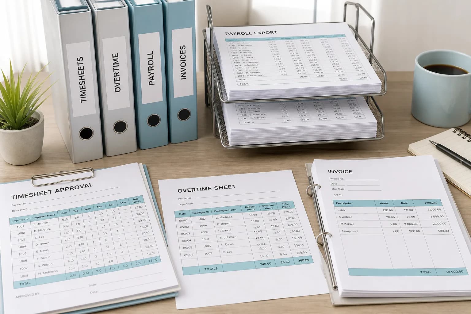 Timesheet And Payroll App Development