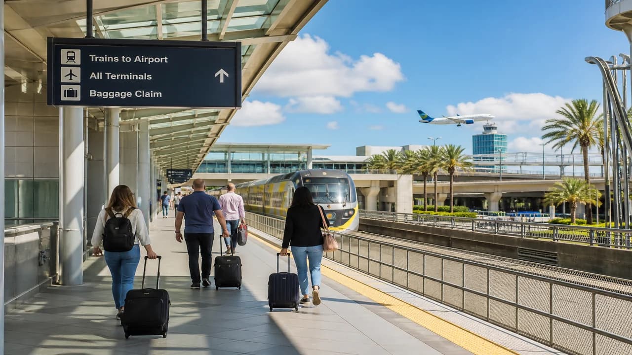Airport Rail Transportation Platform