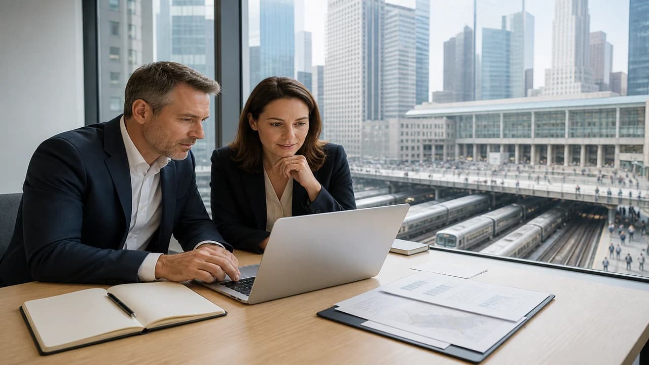 Corporate Rail Travel Management Platform