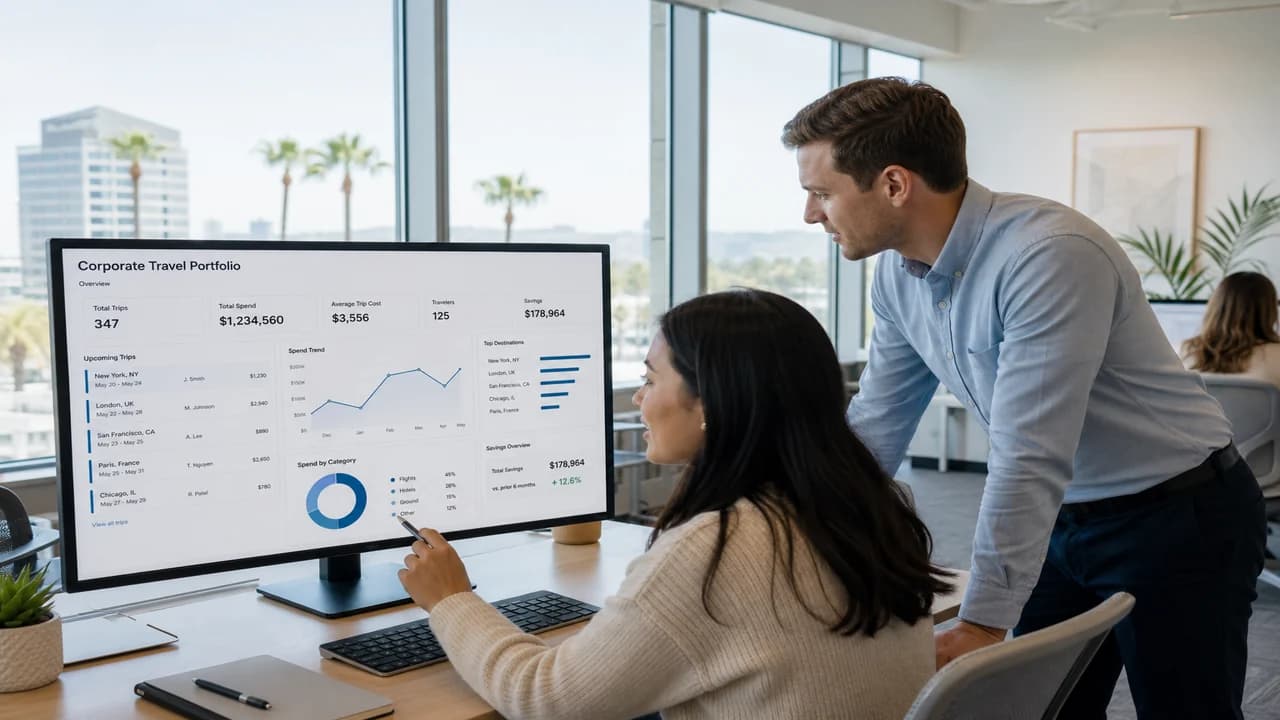 Corporate Travel Management Platform