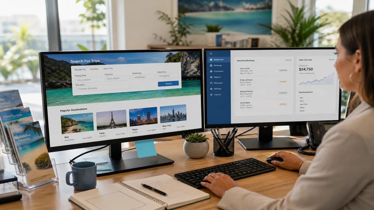 Online Travel Booking Platform Development