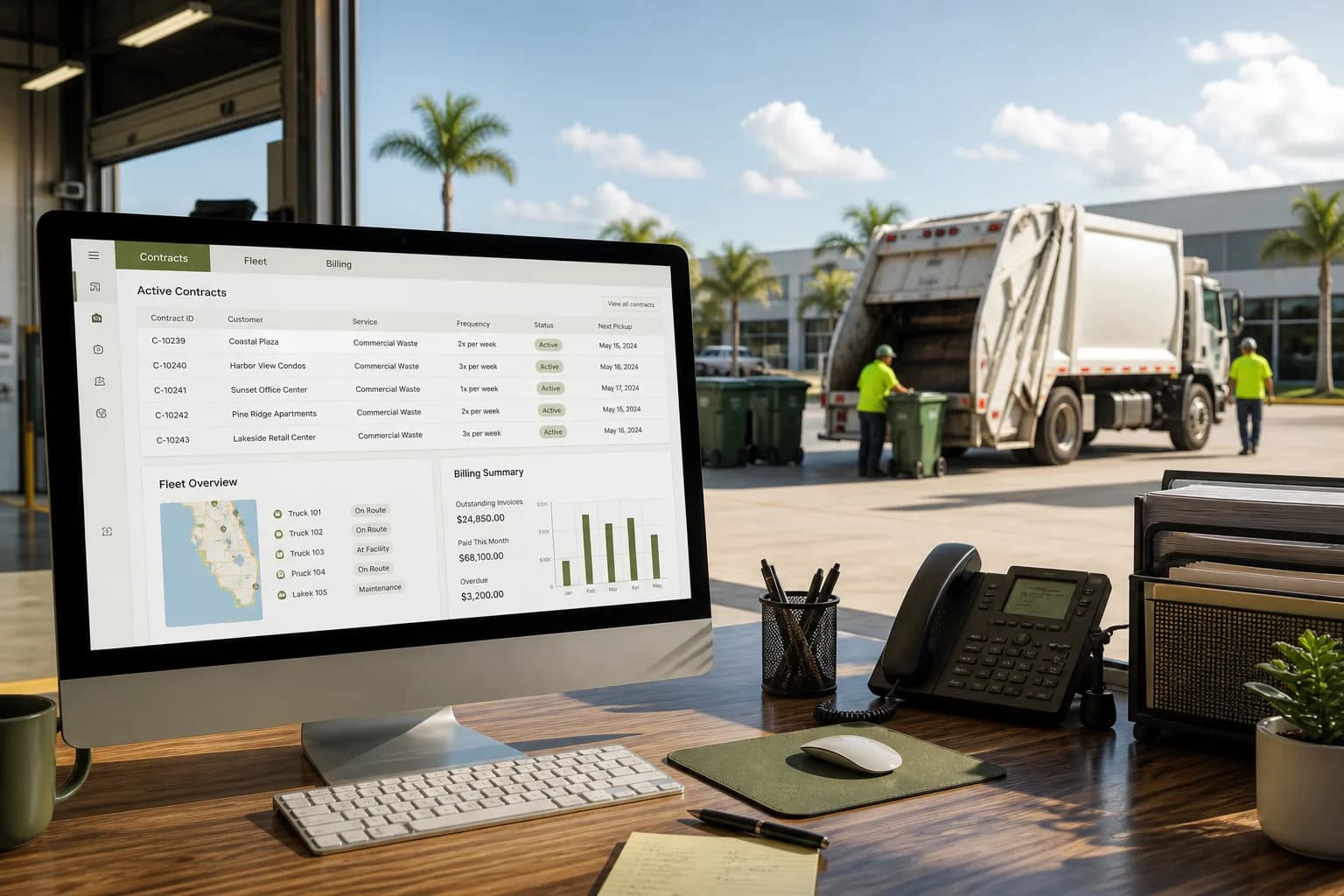 Commercial Waste Management System