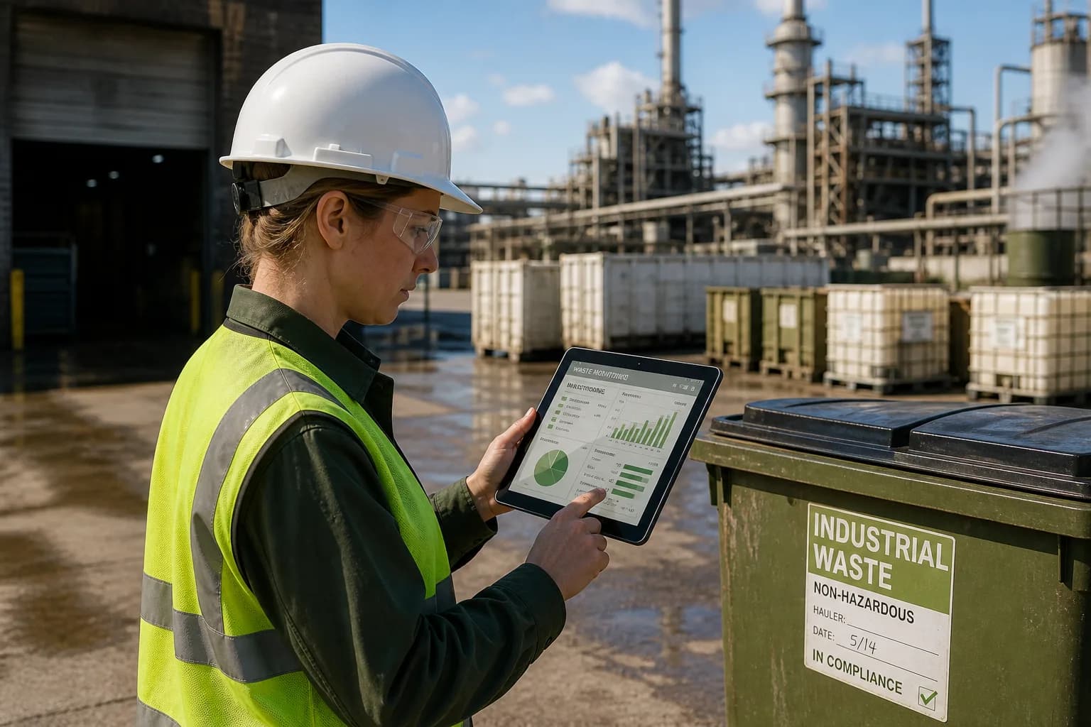 Industrial Waste Monitoring Platform