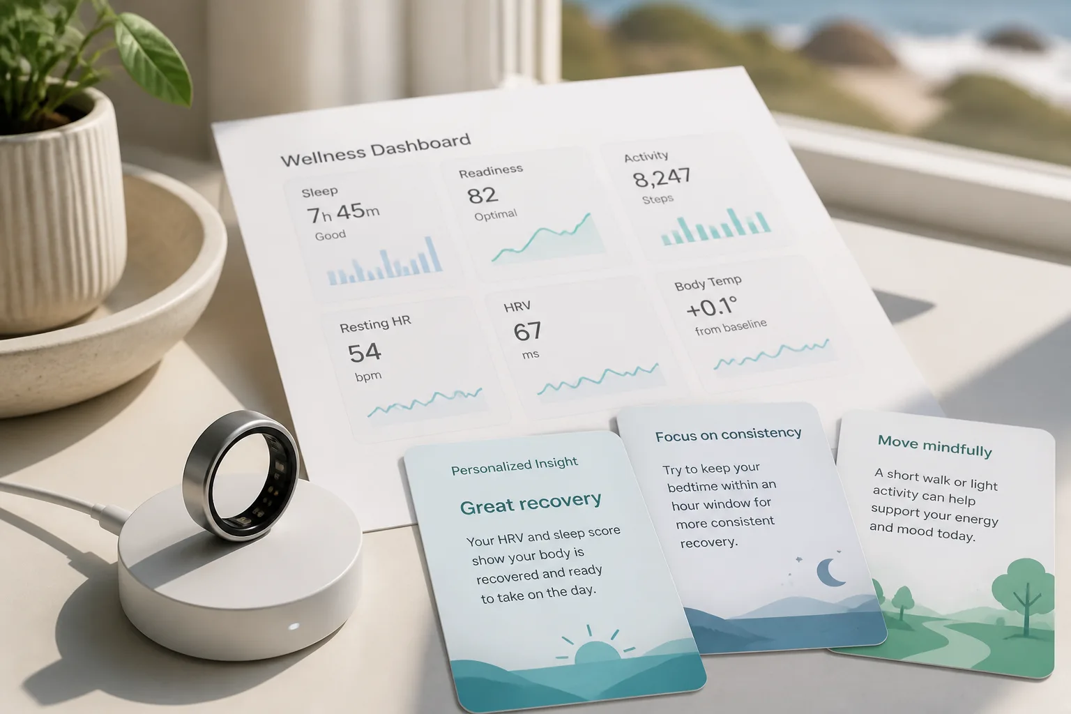Smart Ring Wellness Platform