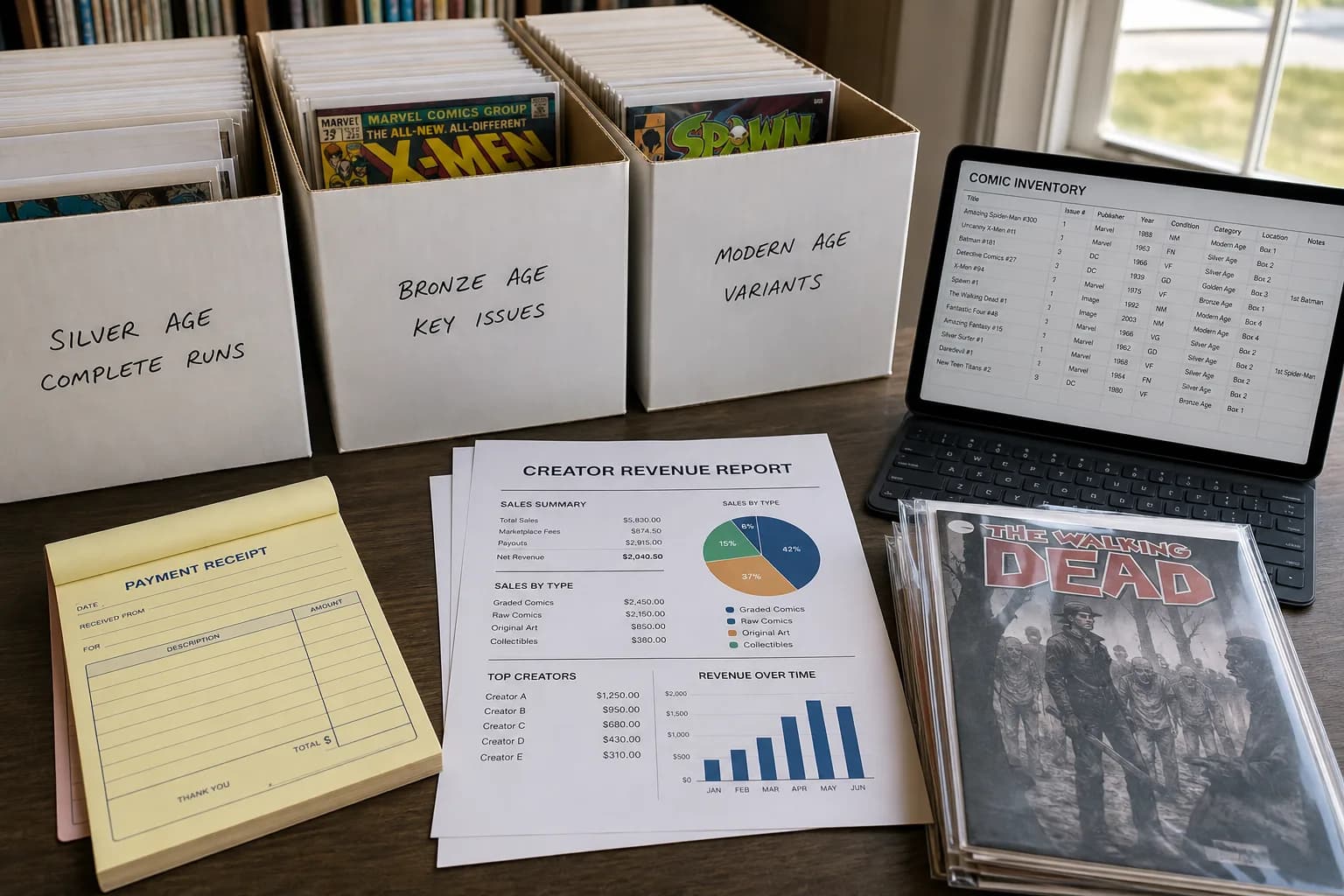 Premium Digital Comic Marketplace