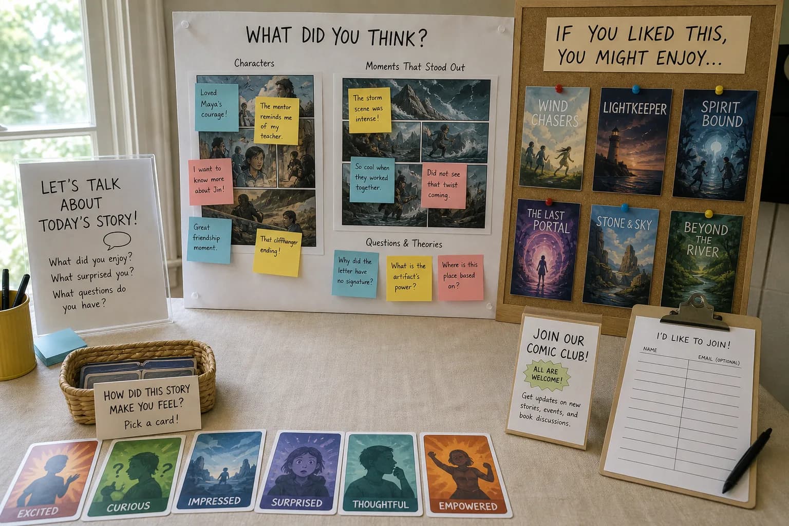 Comic Community App Development