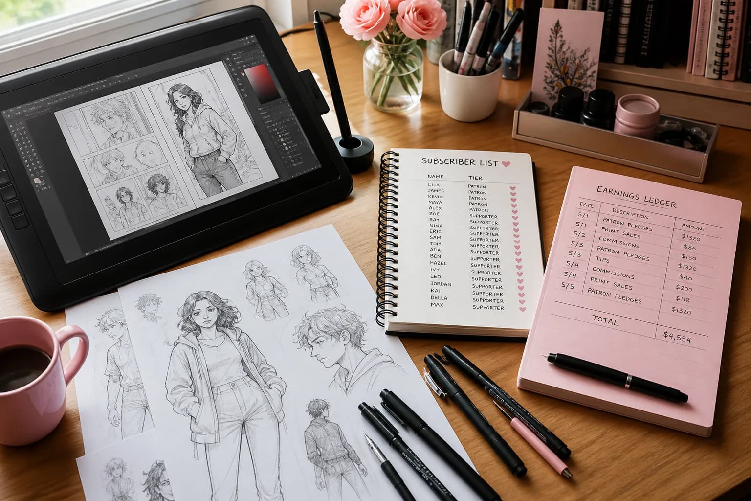 Creator And Comic Artist Platform Development