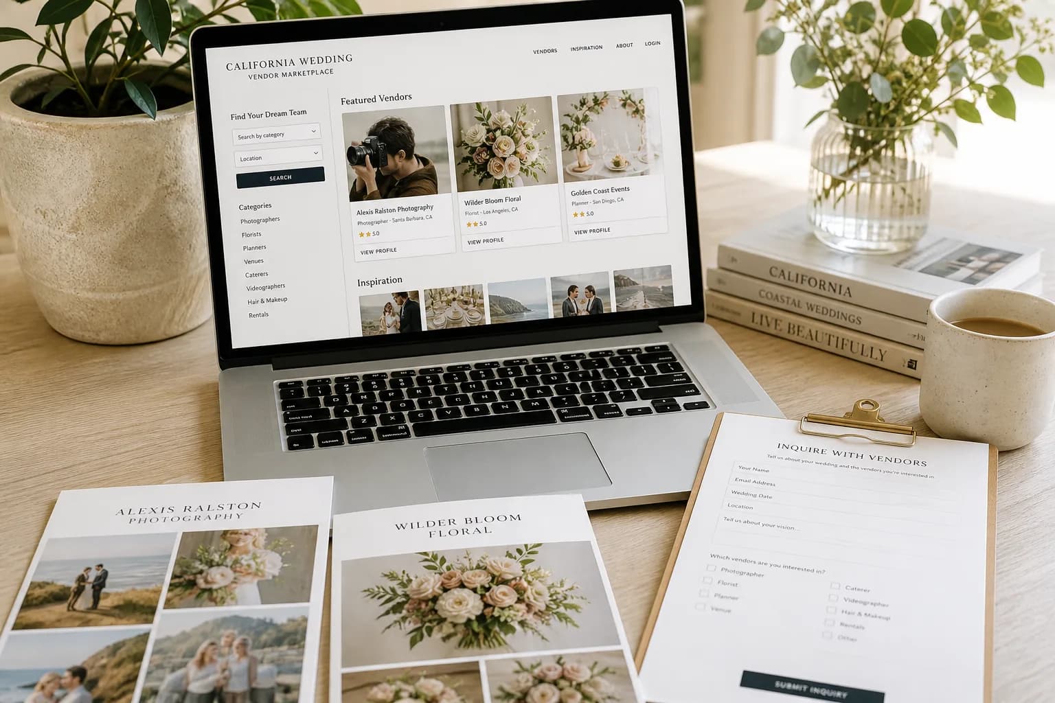 Wedding Vendor Marketplace